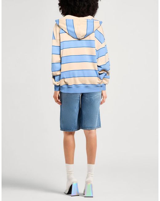 Marni Blue Striped Hoodie