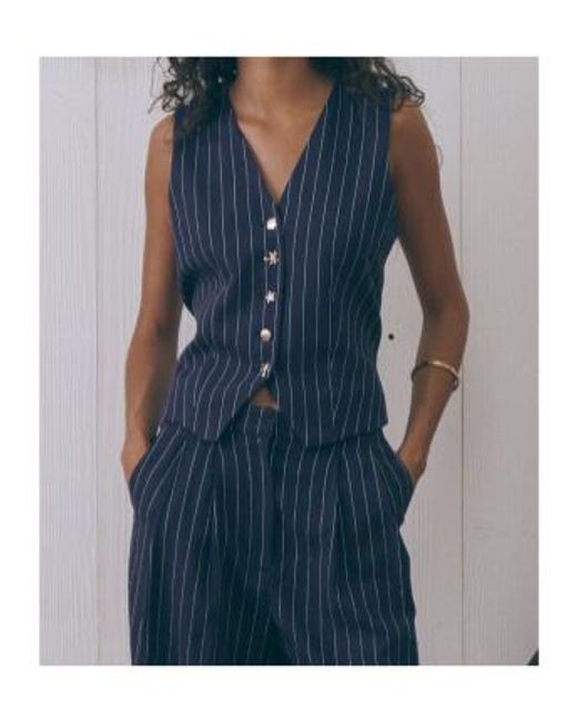 Maison Labiche Blue Dubail Vest