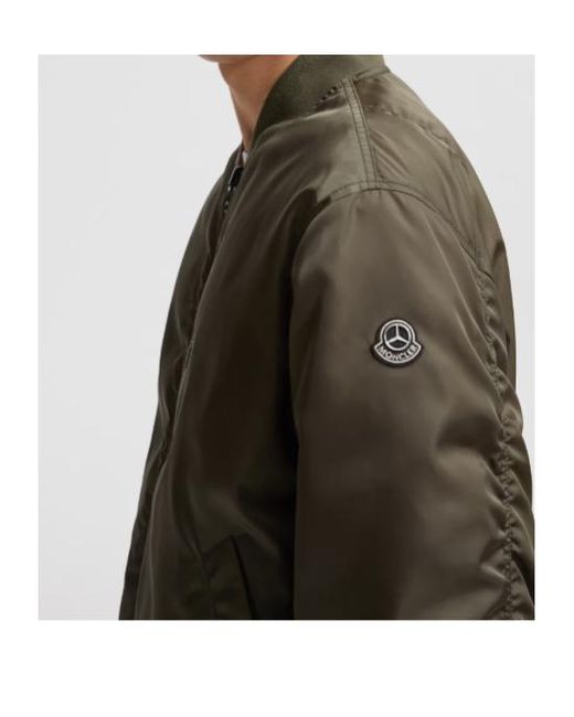 Moncler Green X Mercedes-Benz By Nigo Neper Reversible Down Bomber Jacket for men