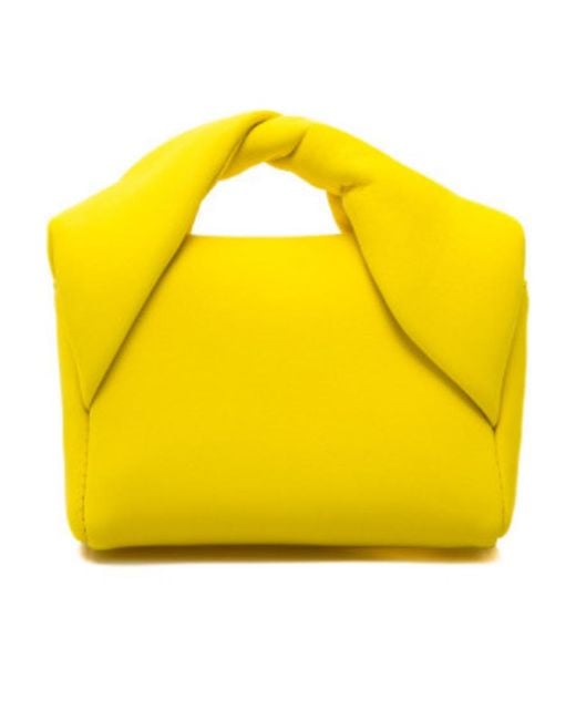 J.W. Anderson Yellow Nano Twister Mini Bag