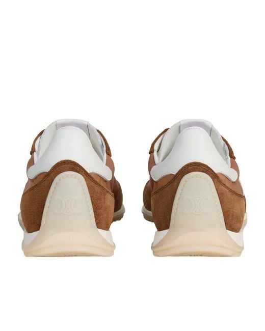 Céline Brown Racer Sneaker