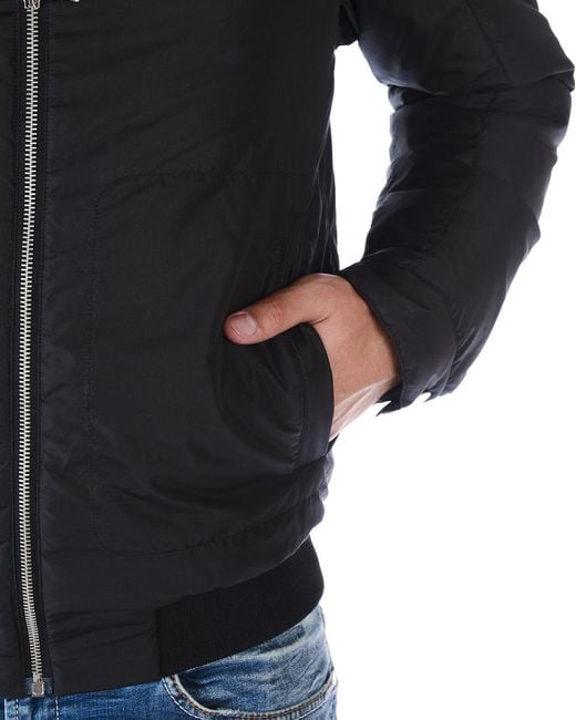 Versace Blue Logo Zipper Casual Jacket for men