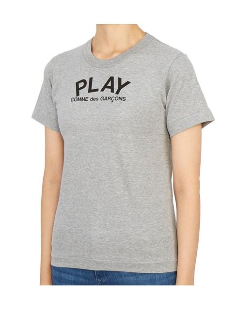 Comme des Garçons Gray Crew Neck T-Shirt