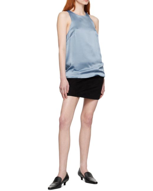 Loulou de Saison Blue Estor Sleeveless Top