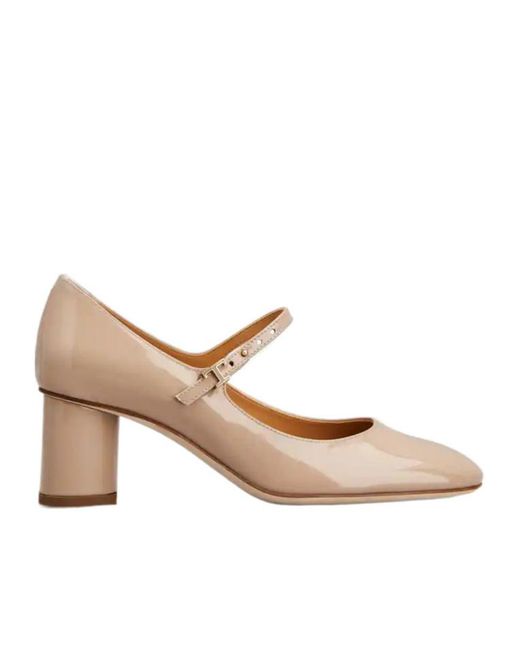 Tod's Natural T-Bar Pumps
