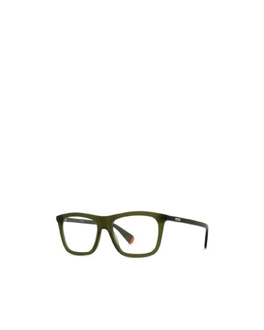 KENZO White Optical Frames for men