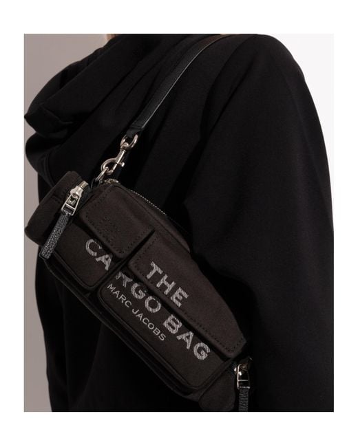 Marc Jacobs Black Shoulder Bag 'The Cargo Bag'