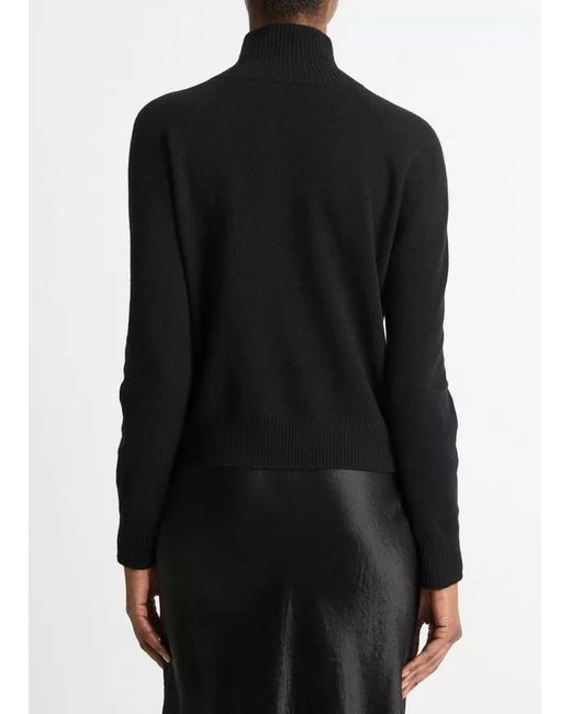 Vince Black Long-Sleeved Sweater