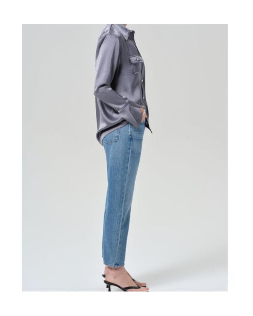 Citizens of Humanity Blue Winslow Boyfriend-Fit Jeans