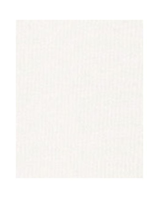 Barbour White Tippedcuff Logo Crewneck Tshirt for men
