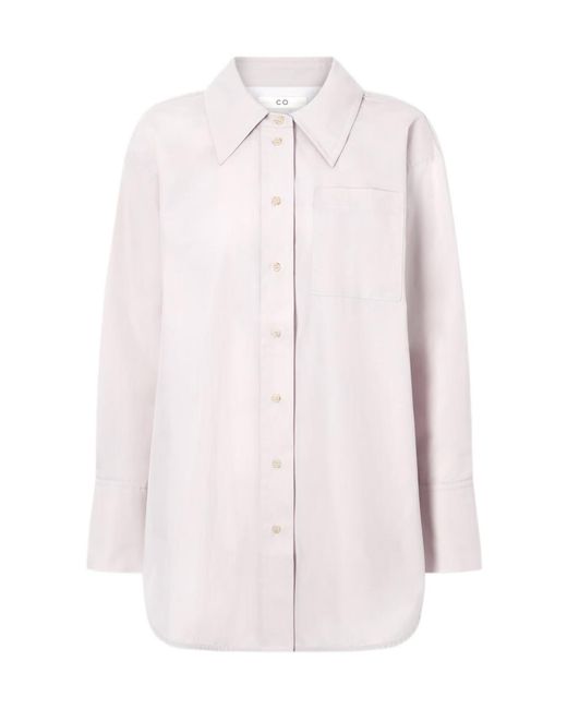 Co. Pink Tton-Poplin Shirt