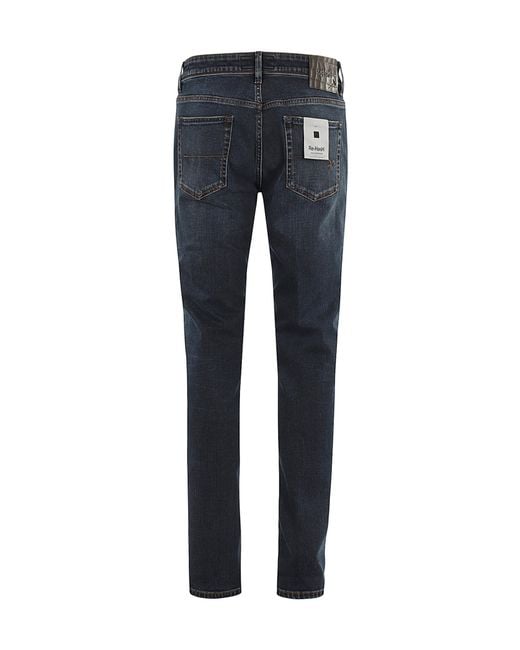 Re-hash Blue Belt-Loop Jeans for men