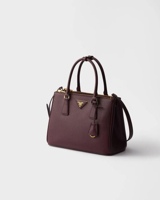 Prada Red Galleria Medium Saffiano Leather Bag