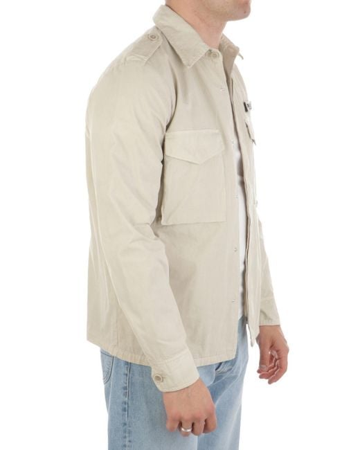 Aspesi Natural Shirt-Style Casual Jacket for men