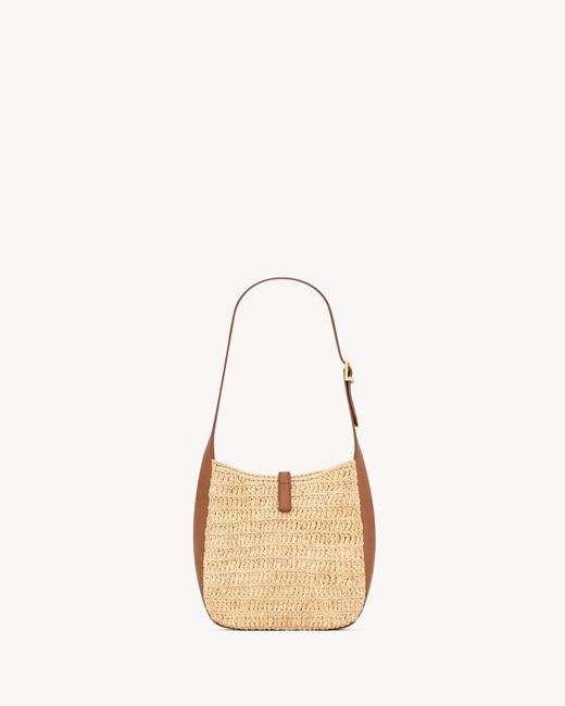 Saint Laurent White Le 5 À 7 Supple Baby