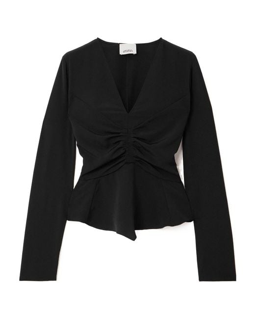 Isabel Marant Black Tundra Top