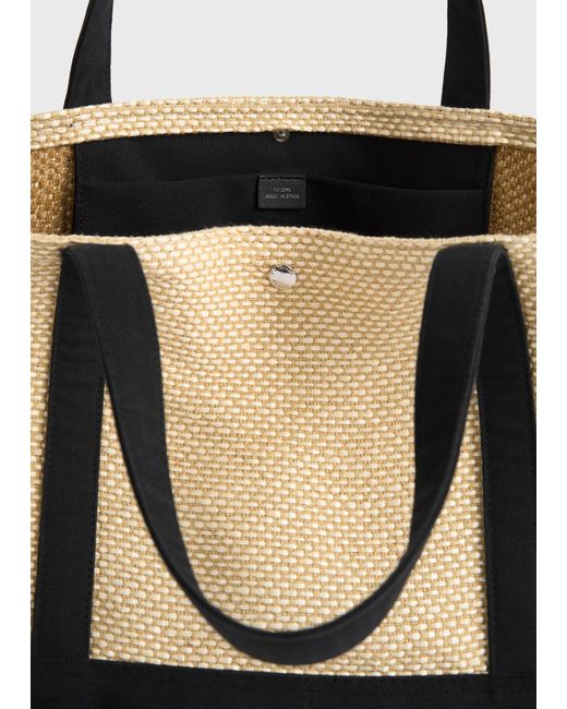 Totême  Black Snap-On Handbag