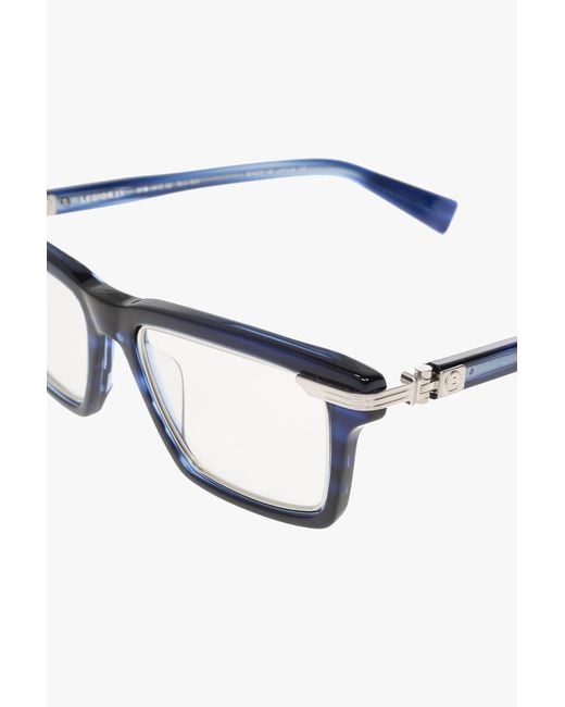 Balmain White Eyewear Legion Iv Sunglasses for men