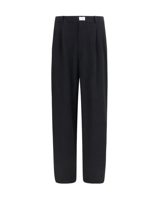 Magliano Black Nudo Knitted Trousers for men