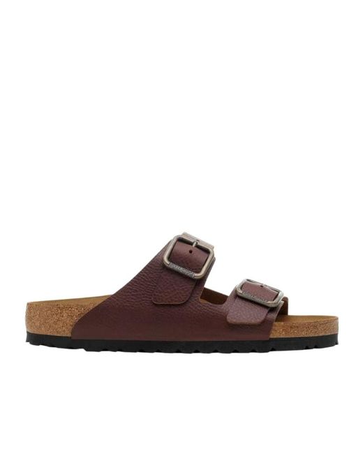 Birkenstock Brown Arizona Wb Buckled Sandals for men