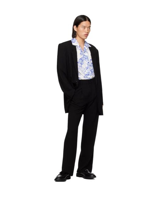 Isabel Marant Black Noeva Pants for men