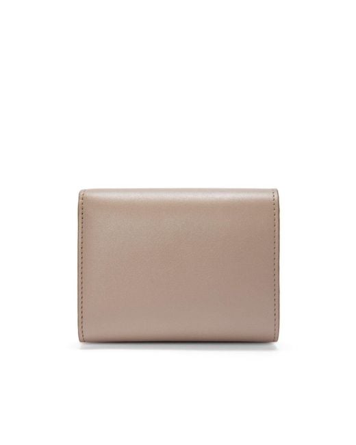 Loewe Natural Trifold Zip Wallet for men