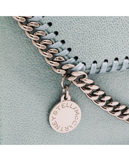 Stella McCartney Blue Falabella Mini Shoulder Bag