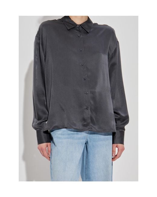 IRO Gray Long Sleeve Shirt