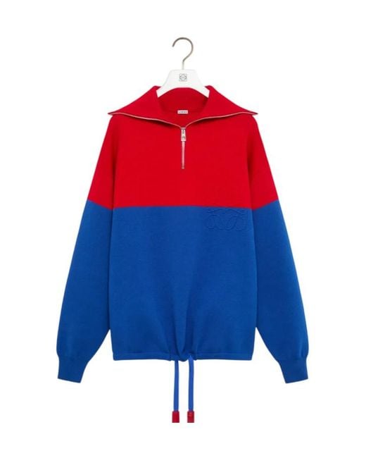 Loewe Red Long-Sleeved Sweater