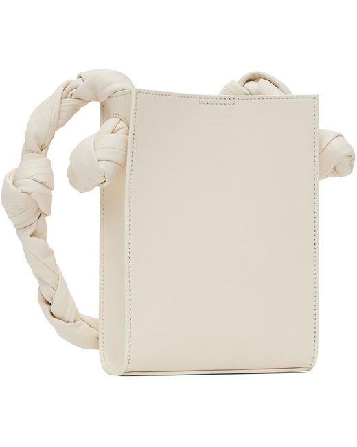 Jil Sander Natural Tangle Knot Detailed Shoulder Bag