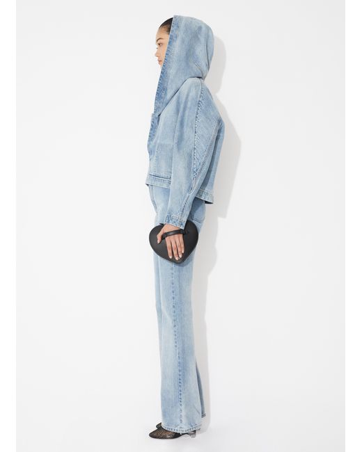 Alaïa Blue Long Miniature Jeans