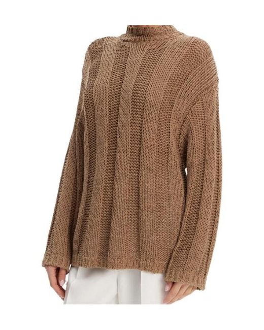 Tommy Hilfiger Brown Long-Sleeved Sweater