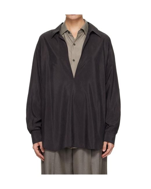 Ssstein Purple Long-Sleeved Shirt
