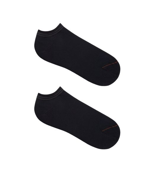 Zegna Blue Cotton Blend Socks for men