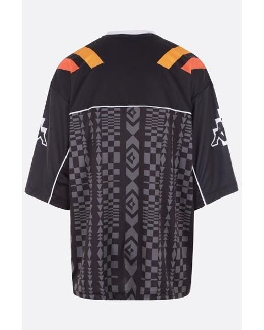 Marcelo Burlon Blue County Of Milan Color-Block T-Shirt for men