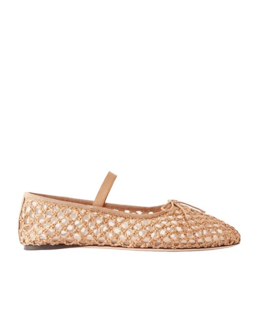 Loeffler Randall Natural Lightweight Woven Shoes