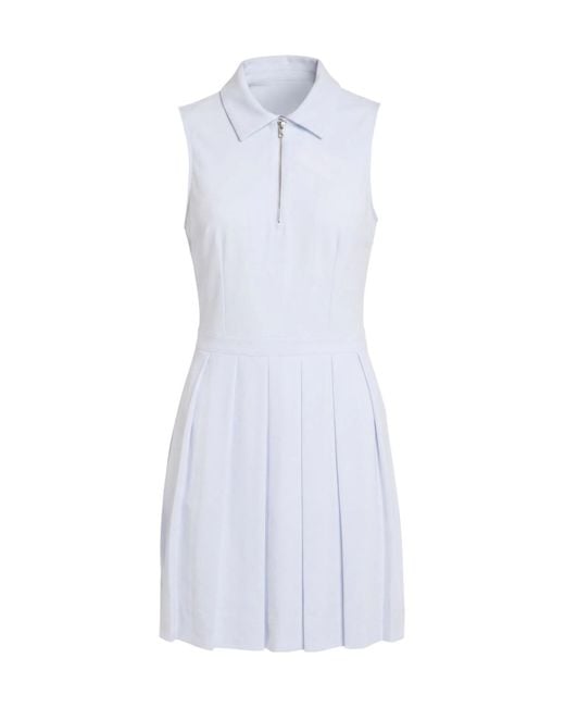 Tory Burch White Sleeveless Sports Dress