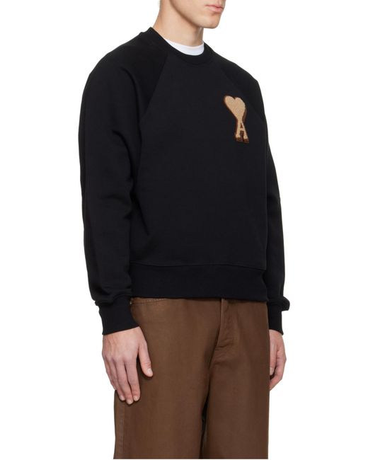 AMI Black Sweatshirts for men
