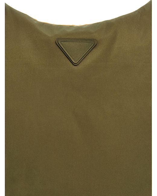 Prada Green Sleeveless Padded Top for men