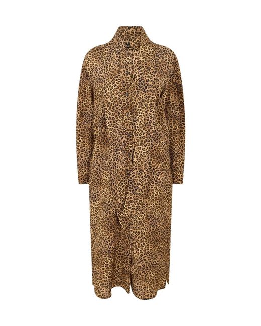 Weekend by Maxmara Brown Dolmen Shirt Dress