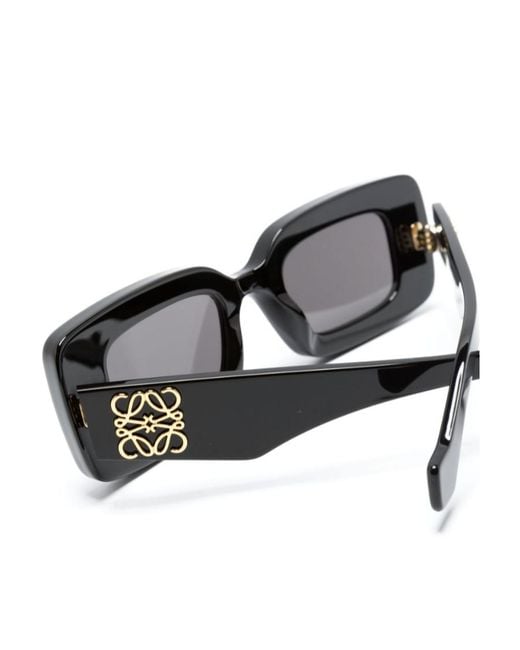Loewe White Square-Frame Sunglasses