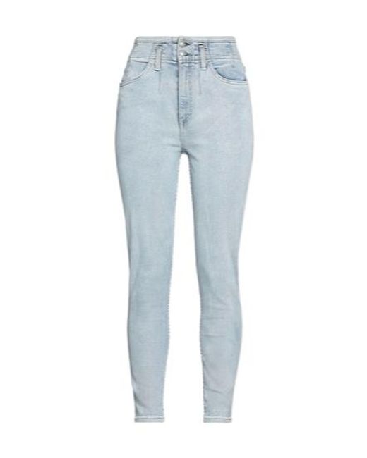 Rag & Bone Blue Light-Colored Denim Skinny Pants