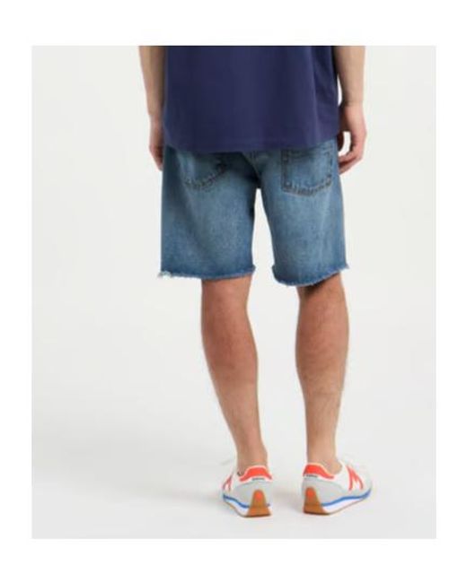 Polo Ralph Lauren Blue Patchwork Shorts for men