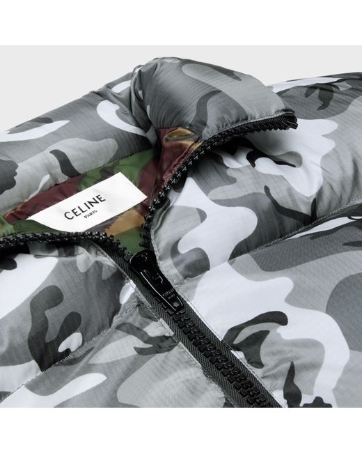 Céline Gray Short Down Jacket for men