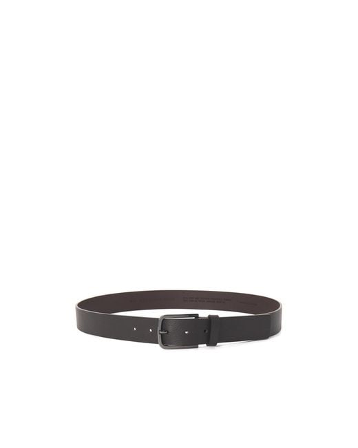Boss Multicolor Lychee-Patterned Leather Belt for men