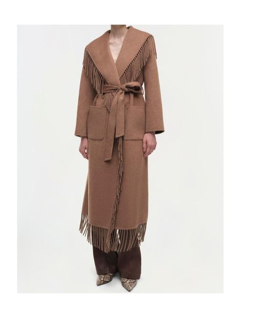 Jonathan Simkhai Brown Carrie Coat