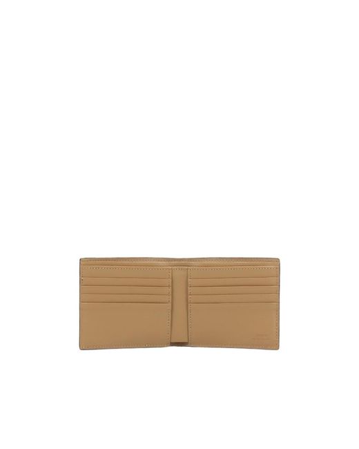 Fendi Gray Ff Monogram Bi-Fold Wallet for men