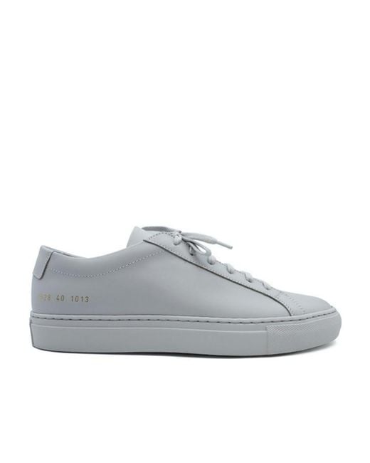 Common Projects Gray Achilles Low-Top Trainers for men