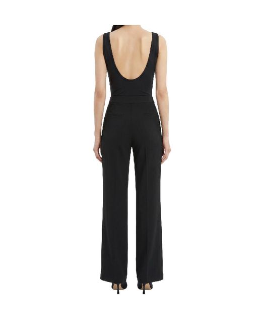 Wardrobe NYC Black Scoop-Neck Bodysuit