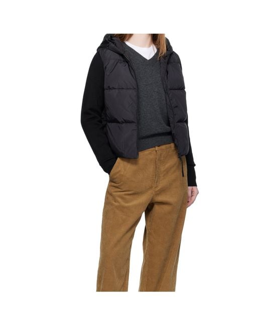 Canada Goose Black Hooded Zip-Up Jacket